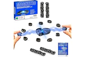 YISAKILU Magnetisches Schachspiel, Magnetisches Schachspiel mit Steinen, Magnetschachspiel, Puzzle-Strategiespiele, Reisespiele, Brettspiele