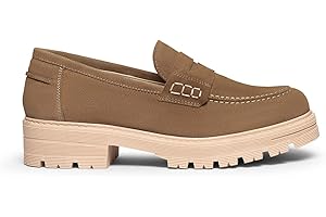 miMaO Zapatos Mocasines de Piel Hechos en España. Mocasines Mujer Tacón y Plataforma. Moda y Confort