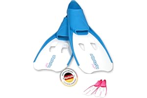 Płetwy AQUAZON FLIPPER, płetwy do snorkelingu, płetwy do nurkowania, płetwy dla dzieci, młodzieży, dorosłych do snorkelingu, pływania w modnych kolorach