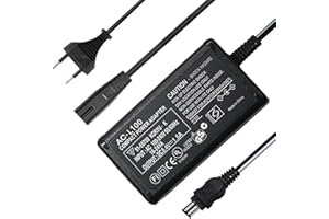 KWTOUL AC-L100 AC-Netzteiladapter Kompatibel mit Sony AC-L10A AC-L10B AC-L10C AC-L15A AC-L15B AC-L100C CCD-TRV77 CCD-TRV88 TRV103 TRV150 CCD-TRV108 TRV308 CCD-TRV9X Kameras