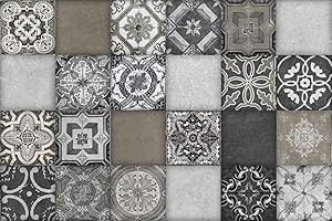 ‎CUADROS LIFESTYLE Cuadros Lifestyle Küchen Spritzschutz,Fliesenmuster' | Küchenrückwand | Alu-DiBond | Fliesenschutz für den Herd und Spüle | Küche | Küchenfliesen | Fliesenspiegel | Rückwand