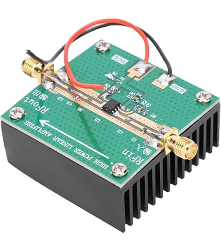 LaNA HF Barebones - Rauscharmes LF, MF und HF Verstärkermodul (LNA) für RF und Software Defined Radio (SDR). Breitband 50kHz-150MHz Frequenzkapazität mit Bias Tee & USB Power Optionen