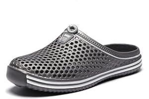 TABREBULL Women's Garden Clogs Breathable Shoes Bathing Shoes Men's Beach Shoes Water Shoes Footwear Slippers Walking Shoes Anti-Slip Shoes