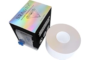 BRAWNA 400 M Superior Preservative Film – Microblading Wrap for Lip Blush, Eyebrow Lamination Tint Kit & Lash Lift – PMU Plastic Wrap & PMU Supplies - Microblading Kit - 1 Pack