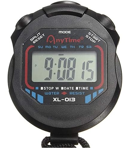 Cronometro Sportivo, Cronometro, Orologio 12/26 ore Calendario Minuti