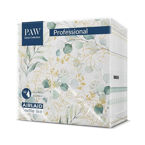 PAW Airlaid-Servietten stoffähnlich, 50 Stück