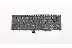 TELLUSREM Teclado de respuesto Español sin retroiluminación para Lenovo Thinkpad E550 E560 E560c