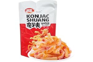 Weilong Konjac Shuang - Spuntino konjac piccante, senza glutine, spuntino cinese con aroma infuocato, OG ASIA - 252 g