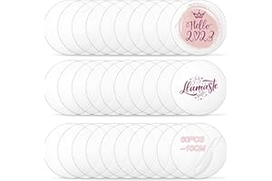 JMIATRY 60 Stk Rund klare Acrylplatten 10cm, 0.1cm Transparente Runde Acryl Rohlinge Scheiben, Acrylscheibe Kreis für Bilderrahmen, Glasersatz, Malerei, DIY Bastelanzeige Display