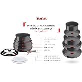 Tefal Ingenio Ceramic Renew Seramik Kaplama Tava Tencere Seti - 11 Par&ccedil;a
