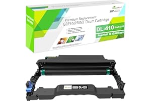 GREENPRINT Unidad Tambor Compatible Tambor Imágenes DL-410 ( DL410, DL 410 ) 12000 Páginas para Impresora P3018DW P3018DN P3308DW P3308DN M6708DW M6708DN M7108DW M7108DN M6808FDW M7208FDW M7308FDW