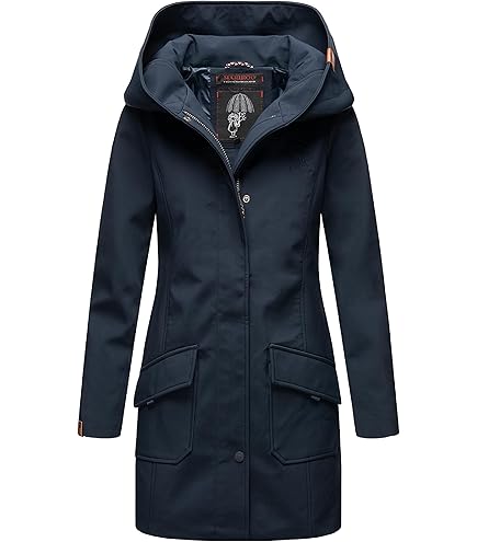 killtec dames Functionele parka/parka met afritsbare capuchon KOW 165 WMN PRK, schwarz, 40, 37726-000