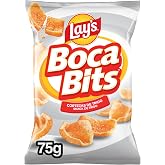 Lay's Bocabits, Wheat Bark Snack with Meat Flavor, Snack Product, Single Bag, 75 g