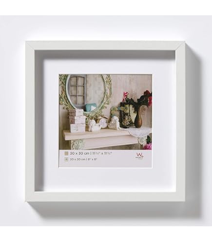 Rössler Cornice Portafoto Colour Frames 13x13 Cm - Color Tortora, In Cartone E Carta, Fatto A Mano In UE