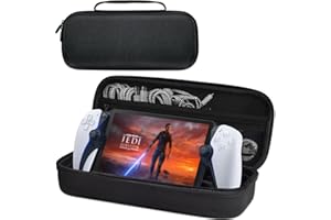 CHIKIXSON Portable Tasche für Playstation Portal Remote Play, Harte Eva Schutzhülle Koffer, wasserdichte Case für Playstation Portal, Schwarz