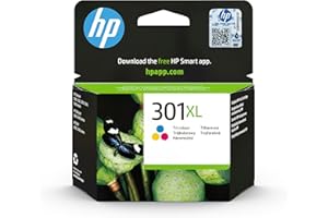 HP CH564EE 301XL High Yield Original Ink Cartridge, Tri-color, Single Pack