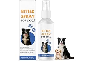 Ohohoo Stop Destructive Chewing with Bitter Apple Spray for Dogs, Licking & Biting of Furniture, Paws, Bandages | Safe, Effective Pet Training Aid & Deterrent Spray