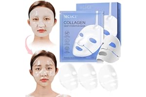 VFJVLVDG Bio Collagen Face Mask, Bio Collagen Deep Hydration Mask, Collagen Overnight Mask - Moisturize, Firm & Enhance Skin Vitality (34g x 6ea)