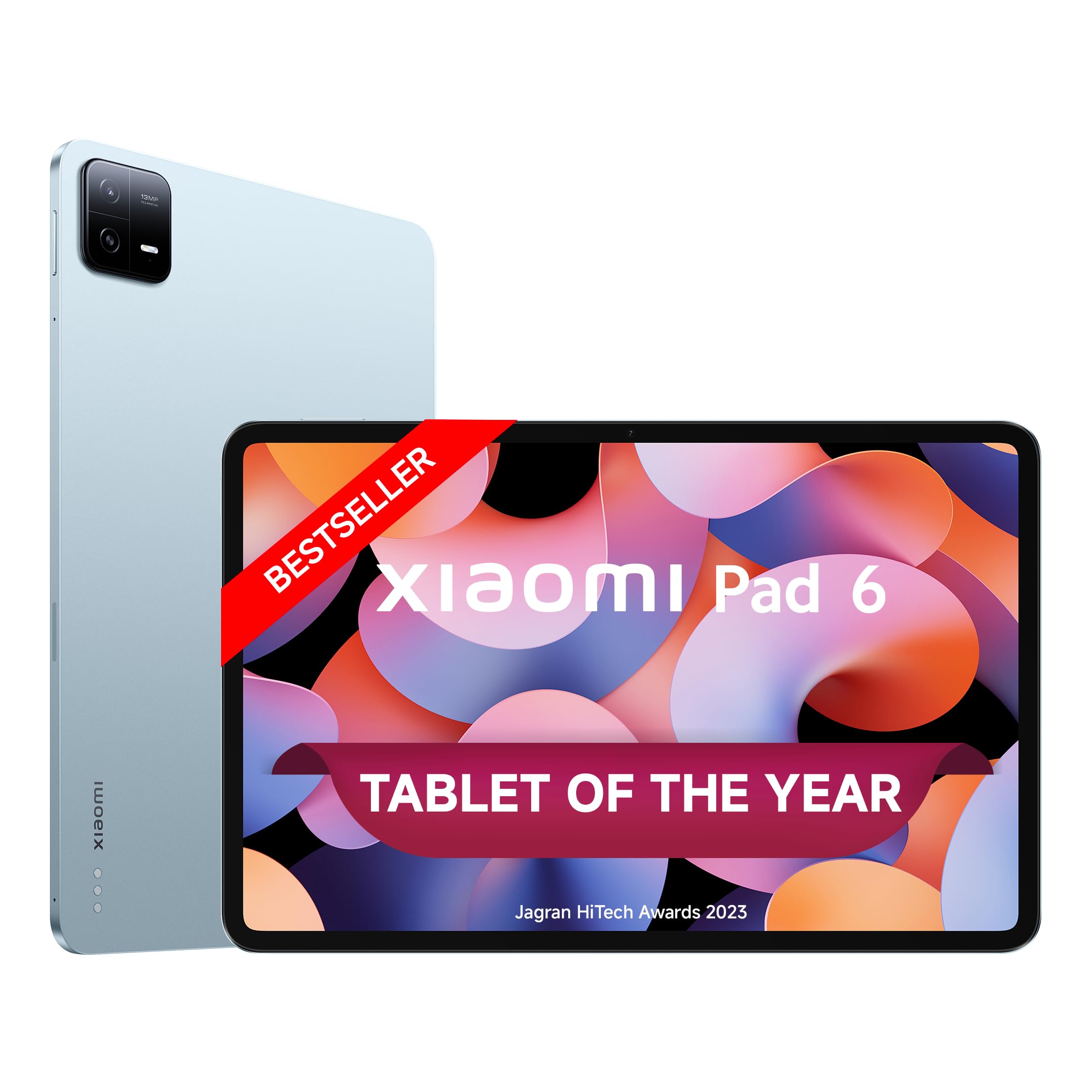 Xiaomi Pad 6| Qualcomm Snapdragon 870| Powered by HyperOS |144Hz Refresh Rate| 8GB, 256GB| 2.8K+ Display (11-inch/27.81cm) Ta