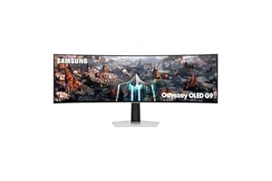 Samsung LS49CG934SUXEN - Monitor Gaming Odyssey OLED G93SC Curvo 49" Dual QHD, DisplayHDR True Black 400, tasa de Respuesta 0,03ms, tasa refresco 240Hz, AMD FreeSync Premium Pro