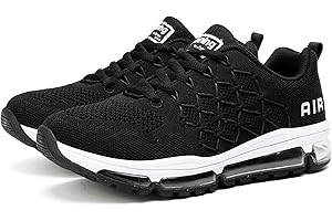 Sotirsvs Air Zapatillas de Running para Hombre Mujer Zapatos para Correr y Asfalto Aire Libre y Deportes Calzado Ligeros y Transpirables 34-46 EU