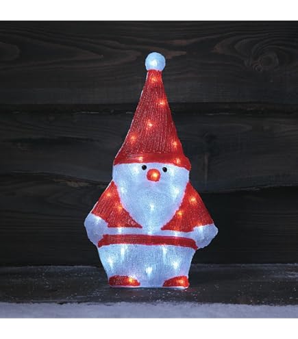 Kerstfiguur - Hond - Soort: Kerstfiguur Lamptype: Led (40 lampjes