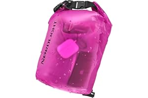 Nordlight Sac Étanche Dry Bag et Pochette Étanche - 2L, 5L, 10L, 15L, 20L, 30L Sac à Dos Étanche avec Fermeture Roll-Top et Bandoulière, avec Housse de Téléphone Étanche et Sac Banane