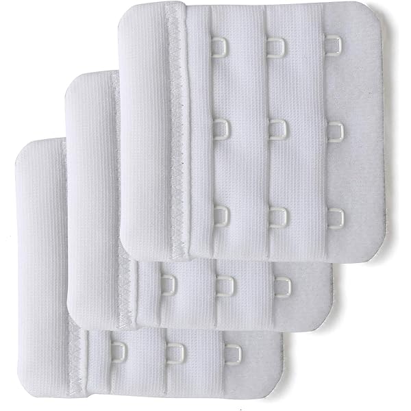 SATINIOR 9 Stücke Damen BH-Extender Elastischer BH-Verlängerungsgurt 3 Haken 3 Reihen BH Verlängerungsbänder