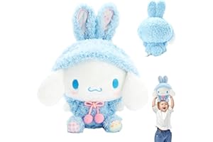 Nhcuijun C-innamoroll Plush T oy is a Soft and Cuddly P lush T oy, Toddler Toy, Children's P lush Toy, Cute Soft Toy For Girls and Boys (blue)