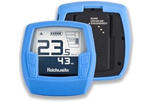 Besudo Coque de Protection en Silicone adaptée à l'écran Bosch Intuvia (BUI255) - Cadre de Protection pour écran Bosch Intuvia-Bleu