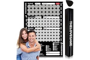 Forhandy Plakat z motywem miłości, 100 randek do zdrapywania, plakat dla par, lista rzeczy do zdrapywania, plakat dla pary, prezent dla pary, prezent dla chłopaka