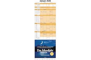 Das Mondjahr 2026 - Familienkalender: Mit Fotos von Gerhard Eisenschink - Das Original