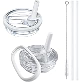 Aooiiysd 2'li Paket Stanley Kapak Değiştirme 40 oz, Stanley Quencher Bardak Aksesuarları, D&ouml;k&uuml;lmeye Dayanıklı Tasarım, &Uuml;st&uuml;n 