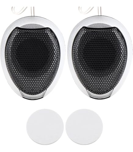 DriSentri Tweeters Pour Audio De Voiture, 2 Haut-parleurs De