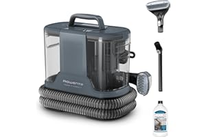 Rowenta Clean It Compact, Aspirador de tapicerías, Limpiador de manchas, Limpiador de moquetas portátil multiusos, Diseño Compacto, Suciedad de mascotas, 400 W, IN3011F0