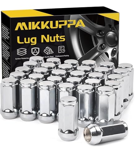 One Chrome 9/16-18 Lug Nut For Chrysler Dodge Mitsubishi RAM 6036433aa 611 204