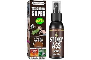 Spray Puant Puissant - 30 ML Liquide Pet Puant Farce Fart Sprays Blague Sprays Brume Odorante, Jouets Délicats Spray Puant Puissant Blagues Pratiques, Grands Cadeaux pour Péter Enfants Et Adultes