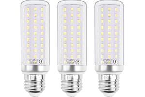 HZSANUE żarówki LED Kukurydziane 22W, 6000K światło Dzienne Białe, 2500 lm, E27 żarówki śrubowe Edisona, 180W Odpowiednik żarówek żarowniczych, Opakowanie 3 szt