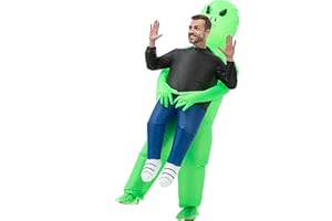 IRETG Alieno Costume Adulto Divertente Costumi Gonfiabili Gonfiabile per Adulti Carnevale Halloween