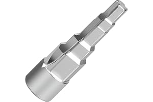 ALFFREUDE Chiave Universale a 5 Gradini con Attacco Quadro Incassato da 1/2", Chiave a Passo per Impianti Idraulici, Sanitari e Codoli Radiatori