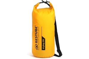 Restube Wasserdichter Drybag – Premium-Qualität für ultimativen Schutz | Vielseitig und geräumig | Ideal für Reisen, Wandern, Wasseraktivitäten | 100% wasserdicht und langlebig - [20L]