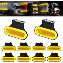 Led Impermeabili Auto 2 Luci Posizione LED Per Camion - 12/24V Impermeabili Per Rimorchi, Furgoni E Autobus Camion Rimorchio Furgoni - Foto 5