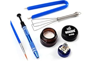 Byhoo Kit apri interruttore con 0,50 GPL205 G0 tastiera lubrificante 6 pezzi contiene keycap estrattore interruttore staminale titolare della tastiera grasso per tastiera meccanica