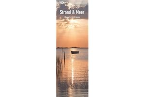 ‎ALPHA EDITION Strand & Meer 2024 - Lesezeichenkalender 5,5x16,5 cm - Beach & Ocean - Lesehilfe - Alpha Edition