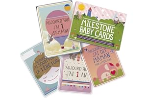 Cartes photos souvenirs Ma première année - Milestone