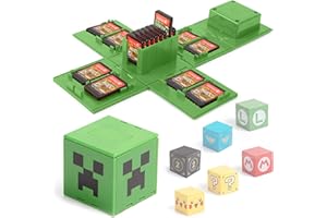 BAYINBROOK Custodia per Nintendo Switch - Contiene Fino a 16 Giochi Sistema di Conservazione Protettivo Organizzatore Card Giochi Involucro Rigido con 16 Slot/Inserimenti