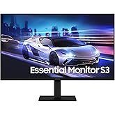 شاشة Samsung S32GF Mainstream Essential Monitor S3، 27 بوصة، 1920x1080 IPS Flat، 120 هرتز، 5 مللي ثانية، LS27F320GAUXUF