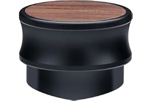 Normcore Herramienta distribuidora de gravedad de café de 58,5 mm, nivelador distribuidor de espresso adaptable a la gravedad compatible con portafiltro de 58 mm, base de hoja en V con revestimiento