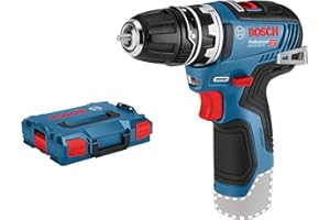 Bosch Professional system 12V: akumulatorowa wiertarko-wkrętarka GSR 12V-35 FC (wymienny uchwyt wiertarski GFA 12-B, walizka L-BOXX)