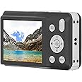 8K Digital Camera, 2.7inch 68MP IPS Vlogging Selfie Dual Screen Camera with 16X Digital Zoom, 20 Built In Beauty Filters, 750mAh WiFi Digital Video Camera for Vlogging (Black)
